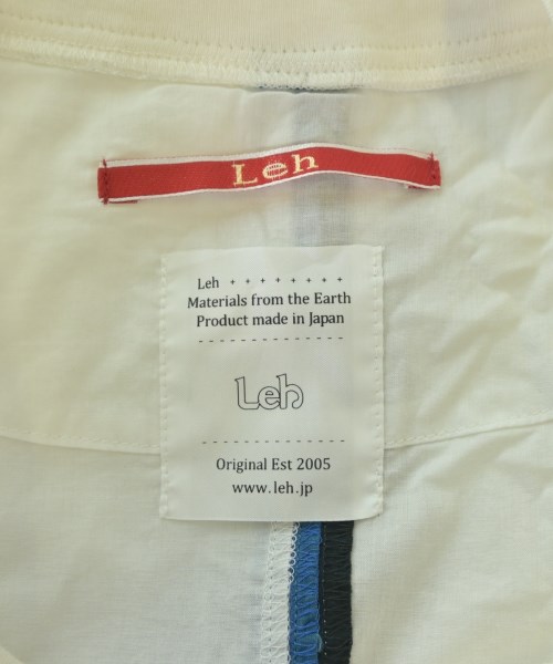 Leh（レー）Tシャツ・カットソー 白 サイズ:L メンズ/2200686680031