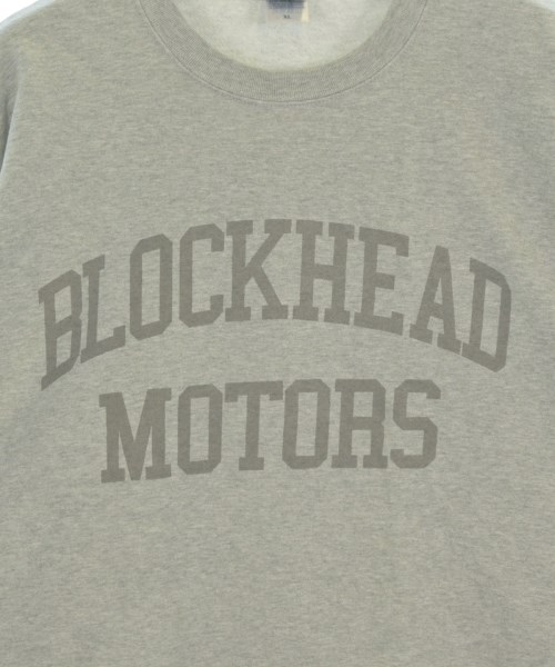 BLOCK HEADWEAR（ブロックヘッドウェア）スウェット グレー サイズ:XL メンズ/2200671814113