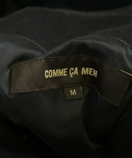 COMME CA MEN（コムサメン）チェスターコート 黒 サイズ:M メンズ/2200637655040