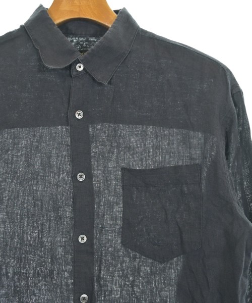 COMME CA MEN（コムサメン）カジュアルシャツ 黒 サイズ:S メンズ/2200623031063