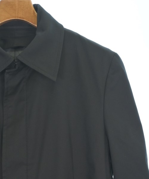 COMME CA MEN（コムサメン）ステンカラーコート 黒 サイズ:S メンズ/2200623226018