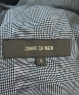 COMME CA MEN（コムサメン）ステンカラーコート 黒 サイズ:S メンズ/2200623226018