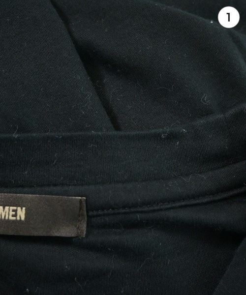 COMME CA MEN（コムサメン）Tシャツ・カットソー 黒 サイズ:L メンズ/2200611846044