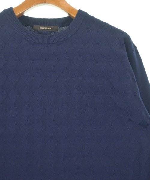 COMME CA MEN（コムサメン）ニット・セーター 紺 サイズ:L メンズ/2200666858023