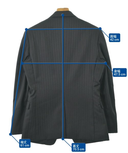 COMME CA MEN（コムサメン）ビジネス 黒 サイズ:44/44(S位) メンズ/2200673095053