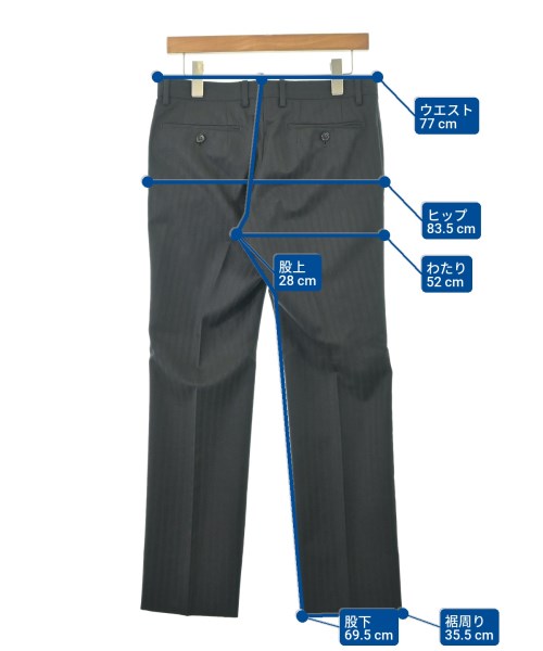 COMME CA MEN（コムサメン）ビジネス 黒 サイズ:44/44(S位) メンズ/2200673095053