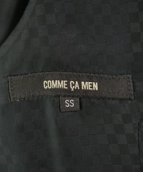 COMME CA MEN（コムサメン）カジュアルシャツ 黒 サイズ:SS(XS位) メンズ/2200673095060