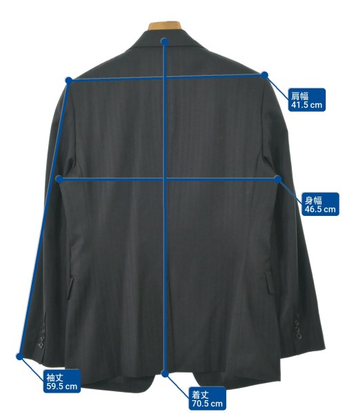 COMME CA MEN（コムサメン）ビジネス 黒 サイズ:44/44(S位) メンズ/2200673095077