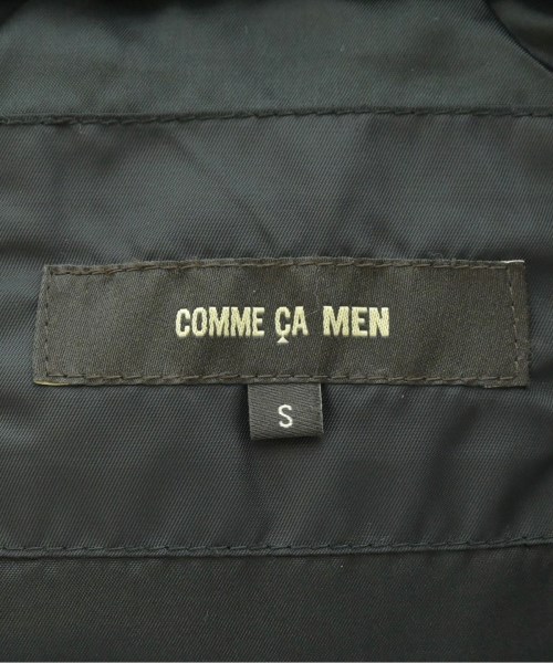 COMME CA MEN（コムサメン）ダウンジャケット/ダウンベスト 黒 サイズ:S メンズ/2200675193016