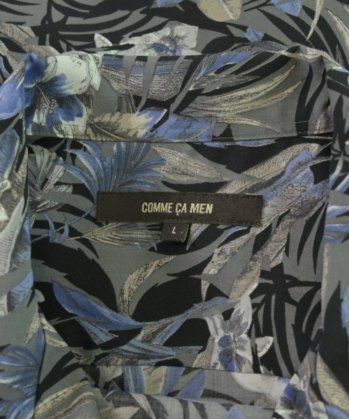 COMME CA MEN（コムサメン）カジュアルシャツ グレー サイズ:L メンズ/2200678389034