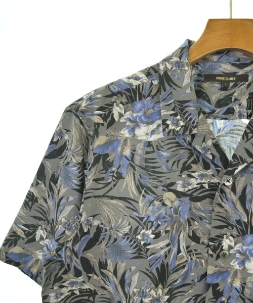 COMME CA MEN（コムサメン）カジュアルシャツ グレー サイズ:L メンズ/2200678389034