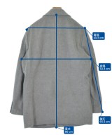 COMME CA MEN（コムサメン）チェスターコート グレー サイズ:L メンズ/2200642989116