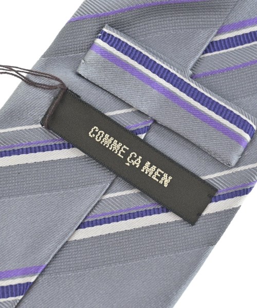 COMME CA MEN（コムサメン）ネクタイ グレー サイズ:- メンズ/2200664471118