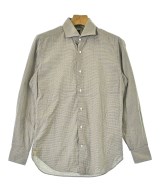 COMME CA MEN（コムサメン）ドレスシャツ 茶 サイズ:S メンズ/2200732085063