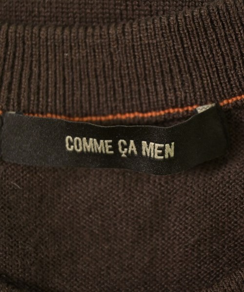 COMME CA MEN（コムサメン）ニット・セーター 茶 サイズ:M メンズ/2200719833076