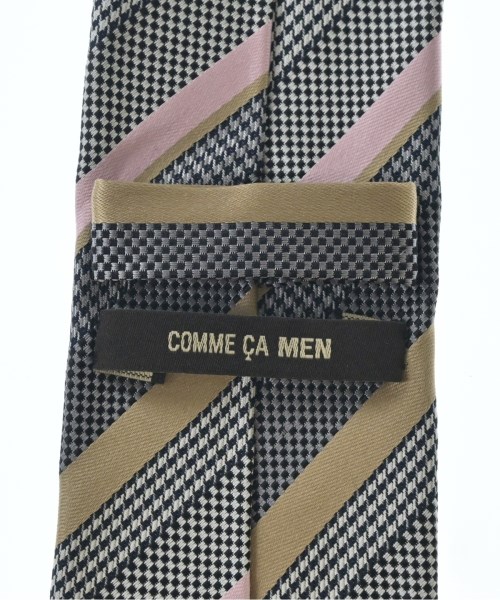 COMME CA MEN（コムサメン）ネクタイ グレー サイズ:- メンズ/2200719833106