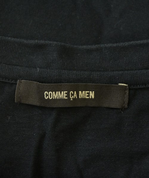 COMME CA MEN（コムサメン）Tシャツ・カットソー 黒 サイズ:M メンズ/2200723147015