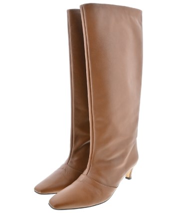 ESCARLATA（エスカラータ）ブーツ 茶 サイズ:EU38(24.5cm位