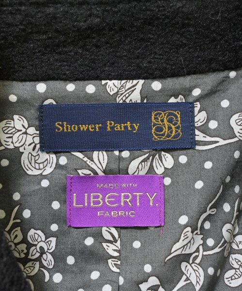 Shower Party（シャワーパーティー）ステンカラーコート 黒 サイズ:F レディース/2200666626011
