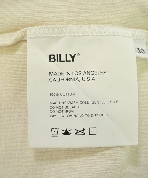 BILLY（ビリー）Tシャツ・カットソー 白 サイズ:XS メンズ/2200688017057