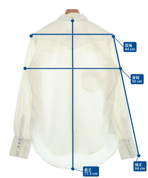 Levi's Lefty Jean by Takahiro Kuraishi（リーバイスレフティージーンバイタカヒロクライシ）カジュアルシャツ 白 サイズ:S メンズ/2200658535017