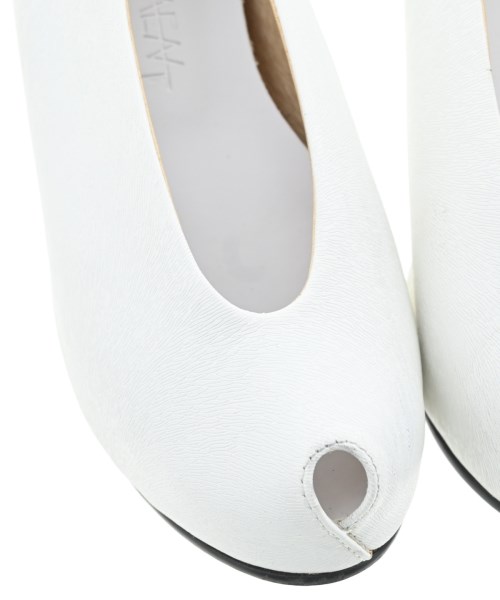FLAT APARTMENT（フラットアパートメント）パンプス 白 サイズ:22.5cm レディース/2200662413066
