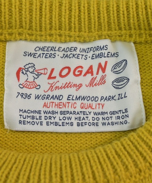 LOGAN（ローガン）ニット・セーター 黄 サイズ:F レディース/2200637151047