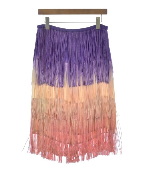 CALYPSO（カリプソ）ひざ丈スカート 紫 サイズ:0(XS位) レディース/2200644660068