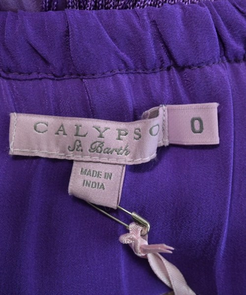 CALYPSO（カリプソ）ひざ丈スカート 紫 サイズ:0(XS位) レディース/2200644660068