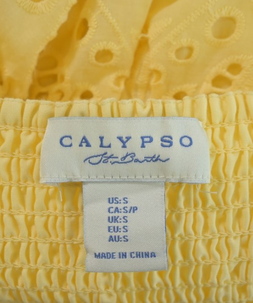 CALYPSO（カリプソ）ワンピース 黄 サイズ:S レディース/2200706002126