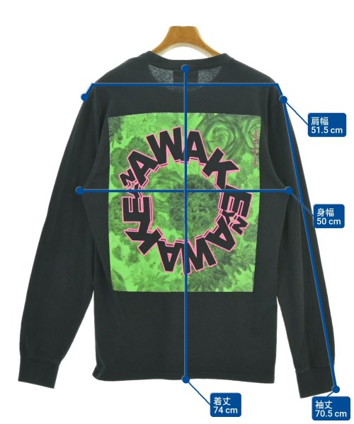 AWAKE（アウェイク）Tシャツ・カットソー 黒 サイズ:M メンズ/2200554518114