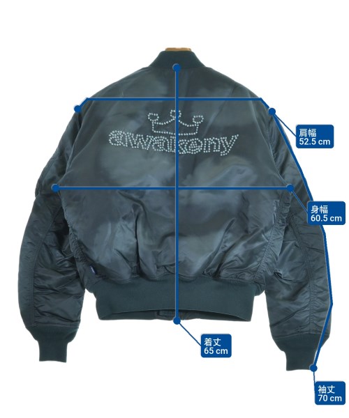 AWAKE（アウェイク）ミリタリーブルゾン 緑 サイズ:L メンズ/2200642922052