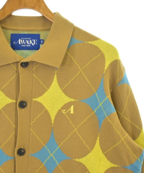 AWAKE（アウェイク）カーディガン カーキ サイズ:M メンズ/2200619336301