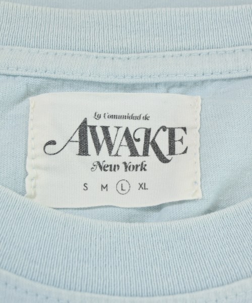 AWAKE（アウェイク）Tシャツ・カットソー 青 サイズ:L メンズ/2200670876037