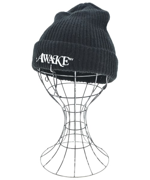 AWAKE(アウェイク)ニットキャップ・ビーニー 黒 サイズ:-/2200672342523