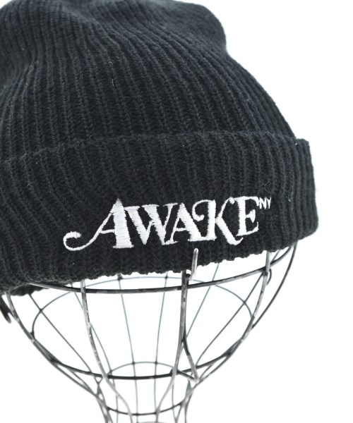 AWAKE（アウェイク）ニットキャップ・ビーニー 黒 サイズ:- メンズ/2200672342523