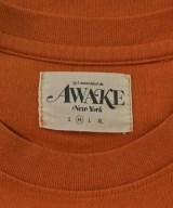 AWAKE（アウェイク）Tシャツ・カットソー オレンジ サイズ:M メンズ/2200657132750