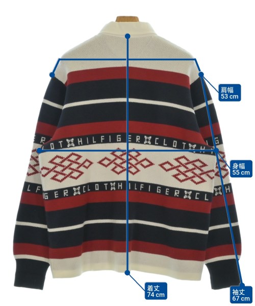 CLOT（クロット）ニット・セーター 白 サイズ:M メンズ/2200650488038