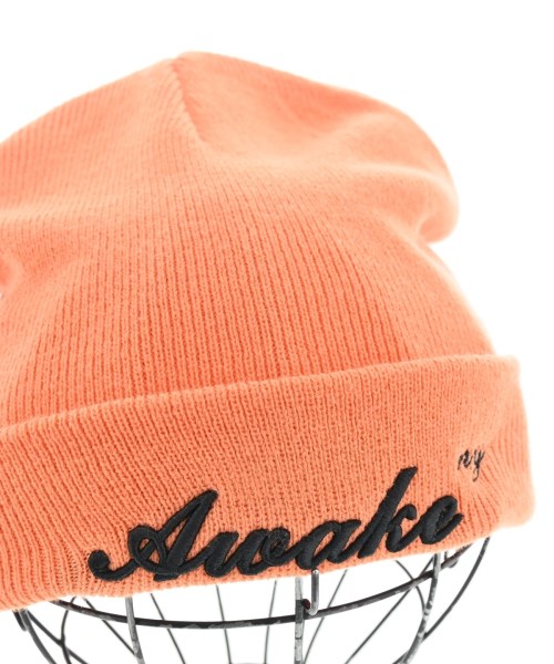 AWAKE（アウェイク）ニットキャップ・ビーニー オレンジ サイズ:- メンズ/2200643907034