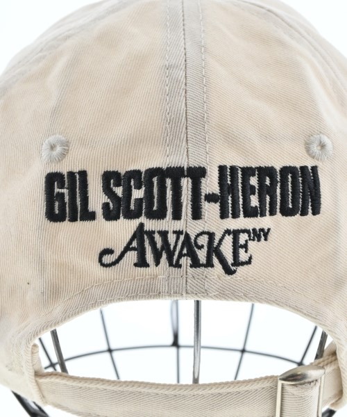 AWAKE（アウェイク）キャップ 白 サイズ:- メンズ/2200644819312