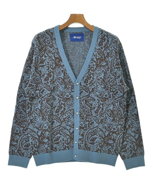 AWAKE(アウェイク)カーディガン 青 サイズ:M/2200665656187
