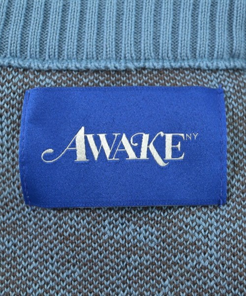 AWAKE（アウェイク）カーディガン 青 サイズ:M メンズ/2200665656187