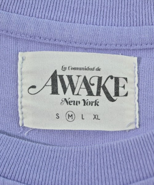 AWAKE（アウェイク）Tシャツ・カットソー 紫 サイズ:M メンズ/2200665656620