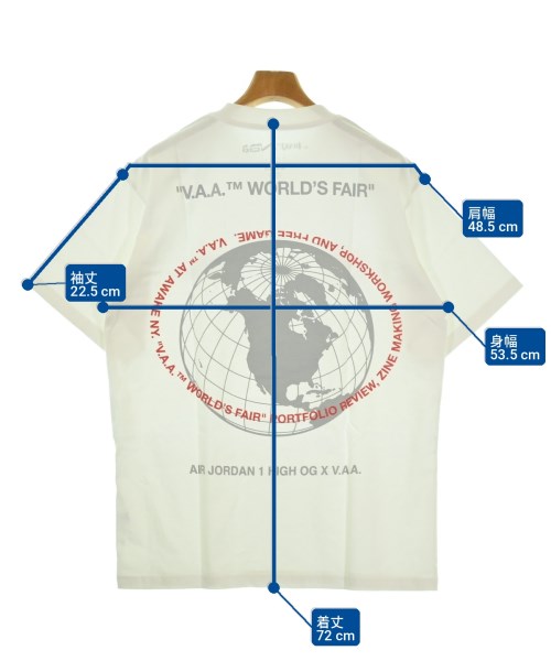 AWAKE（アウェイク）Tシャツ・カットソー 白 サイズ:L メンズ/2200731952113