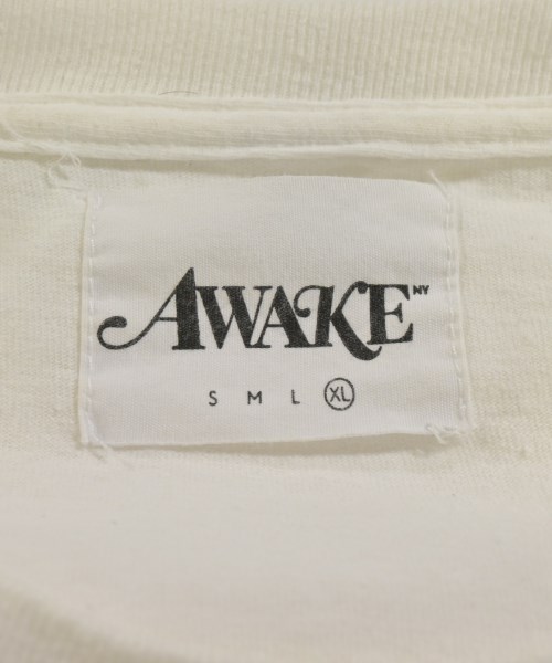 AWAKE（アウェイク）Tシャツ・カットソー 白 サイズ:XL メンズ/2200732138028