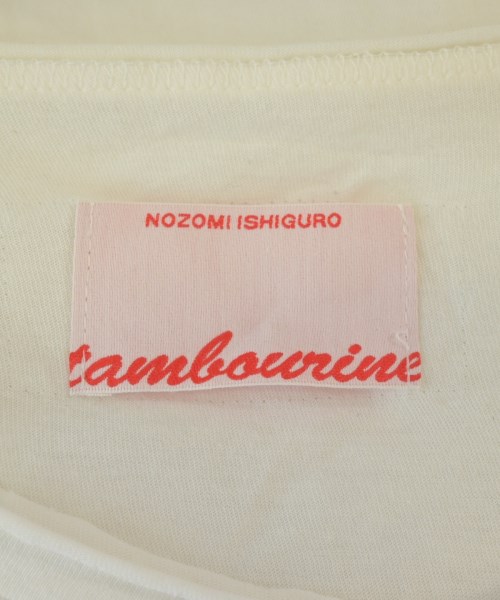 NOZOMI ISHIGURO tambourine（ノゾミイシグロタンバリン）タンクトップ 白 サイズ:ONE メンズ/2200690087024