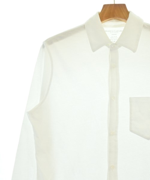 MAJESTIC FILATURES HOMME（マジェスティックフィラチュールオム）カジュアルシャツ 白 サイズ:M メンズ/2200720372212