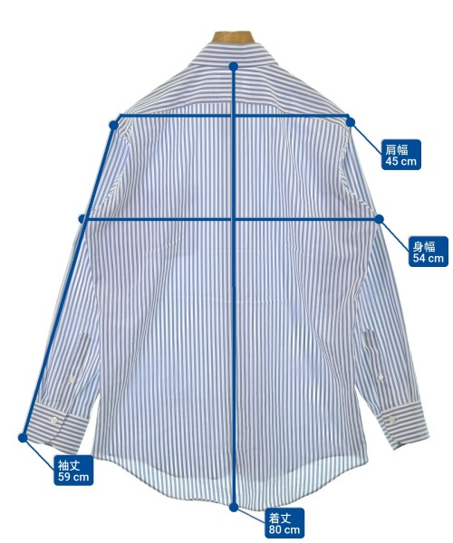 CAMICIAIO（カミチャイオ）カジュアルシャツ 青 サイズ:41(XL位) メンズ/2200658889141