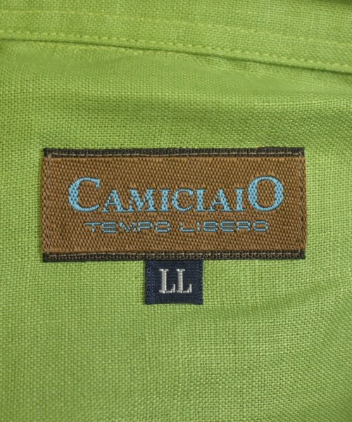 CAMICIAIO（カミチャイオ）カジュアルシャツ 緑 サイズ:LL(XL位) メンズ/2200685120156