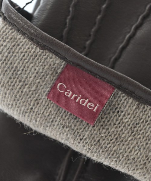 CARIDEI（カリデイ）手袋 茶 サイズ:- メンズ/2200672239038